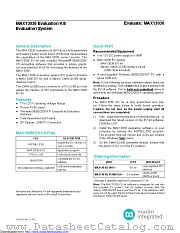MAX13036EVCMAXQU datasheet pdf MAXIM - Dallas Semiconductor