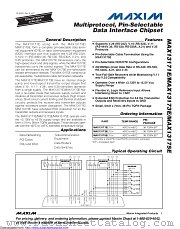 MAX13175EETU+ datasheet pdf MAXIM - Dallas Semiconductor