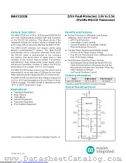 MAX13223EEUP+ datasheet pdf MAXIM - Dallas Semiconductor