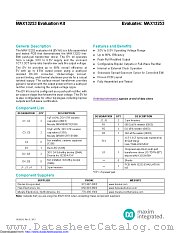 MAX13253EVKIT# datasheet pdf MAXIM - Dallas Semiconductor