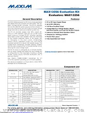 MAX13256EVKIT datasheet pdf MAXIM - Dallas Semiconductor