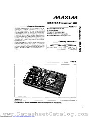 MAX132EVKIT-DIP datasheet pdf MAXIM - Dallas Semiconductor