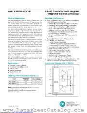 MAX13450EAUD+ datasheet pdf MAXIM - Dallas Semiconductor