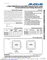MAX13482EETE datasheet pdf MAXIM - Dallas Semiconductor
