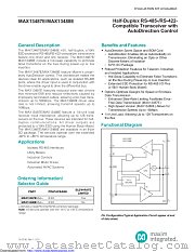 MAX13487E datasheet pdf MAXIM - Dallas Semiconductor