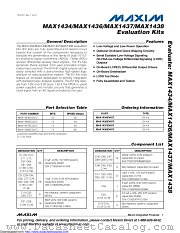 MAX1436EVKIT datasheet pdf MAXIM - Dallas Semiconductor