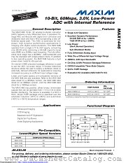 MAX1446EHJ-T datasheet pdf MAXIM - Dallas Semiconductor