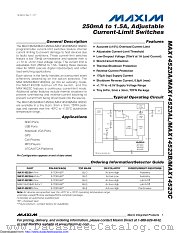 MAX14523AATA+T datasheet pdf MAXIM - Dallas Semiconductor