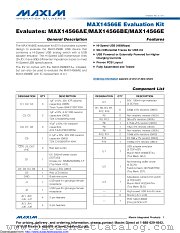MAX14566EEVKIT# datasheet pdf MAXIM - Dallas Semiconductor