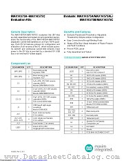 MAX14575BEVKIT datasheet pdf MAXIM - Dallas Semiconductor
