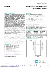 MAX1464C/D+ datasheet pdf MAXIM - Dallas Semiconductor