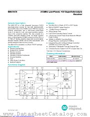 MAX1470EUI+ datasheet pdf MAXIM - Dallas Semiconductor