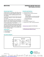MAX14781EESA+ datasheet pdf MAXIM - Dallas Semiconductor