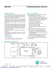 MAX14836GTG+ datasheet pdf MAXIM - Dallas Semiconductor