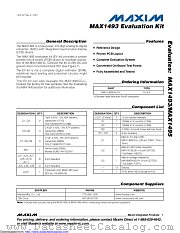 MAX1493EVKIT+ datasheet pdf MAXIM - Dallas Semiconductor