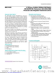 MAX14946 datasheet pdf MAXIM - Dallas Semiconductor