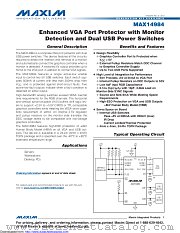 MAX14984ETG+T datasheet pdf MAXIM - Dallas Semiconductor