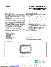 MAX14986ETI+ datasheet pdf MAXIM - Dallas Semiconductor