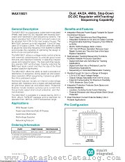 MAX15021ATI/V+ datasheet pdf MAXIM - Dallas Semiconductor
