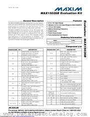 MAX15026BEVKIT+ datasheet pdf MAXIM - Dallas Semiconductor
