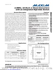 MAX15036 datasheet pdf MAXIM - Dallas Semiconductor