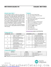 MAX15062AEVKIT datasheet pdf MAXIM - Dallas Semiconductor