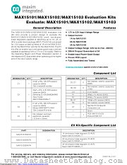 MAX15102EVKIT# datasheet pdf MAXIM - Dallas Semiconductor