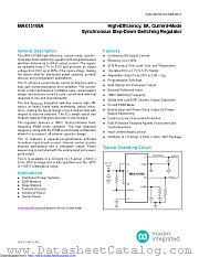 MAX15108A datasheet pdf MAXIM - Dallas Semiconductor