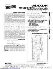 MAX1518ETJ+T datasheet pdf MAXIM - Dallas Semiconductor