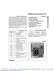 MAX152EVKIT-DIP datasheet pdf MAXIM - Dallas Semiconductor