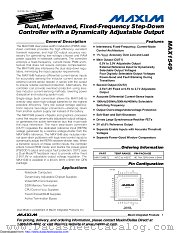 MAX1549ETL+ datasheet pdf MAXIM - Dallas Semiconductor