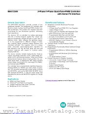 MAX15569GTG+ datasheet pdf MAXIM - Dallas Semiconductor