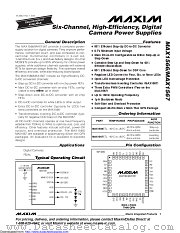 MAX1567ETL+ datasheet pdf MAXIM - Dallas Semiconductor