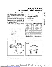 MX7574JN+ datasheet pdf MAXIM - Dallas Semiconductor