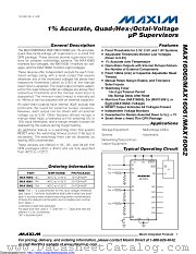 MAX16062ETG+ datasheet pdf MAXIM - Dallas Semiconductor