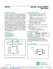 MAX1614EUA+T datasheet pdf MAXIM - Dallas Semiconductor