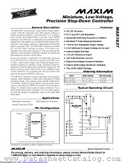 MAX1637EEE+ datasheet pdf MAXIM - Dallas Semiconductor
