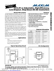 MAX1649CPA+ datasheet pdf MAXIM - Dallas Semiconductor