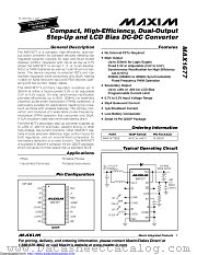 MAX1677EEE+T datasheet pdf MAXIM - Dallas Semiconductor