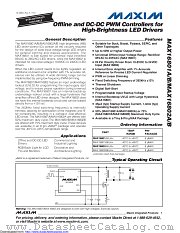 MAX16802B datasheet pdf MAXIM - Dallas Semiconductor