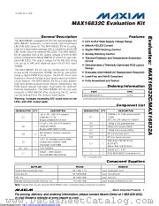 MAX16832CEVKIT+ datasheet pdf MAXIM - Dallas Semiconductor