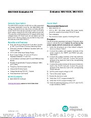 MAX16930EVKIT datasheet pdf MAXIM - Dallas Semiconductor