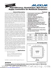 MAX17003AETJ+ datasheet pdf MAXIM - Dallas Semiconductor