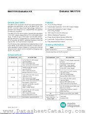 MAX17016EVKIT+ datasheet pdf MAXIM - Dallas Semiconductor
