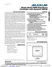 MAX17024 datasheet pdf MAXIM - Dallas Semiconductor