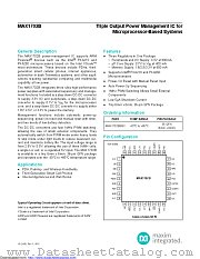 MAX1702BETX datasheet pdf MAXIM - Dallas Semiconductor