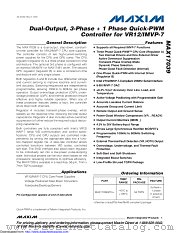 MAX17039EVKIT+ datasheet pdf MAXIM - Dallas Semiconductor