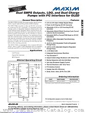 MAX17065ETI+ datasheet pdf MAXIM - Dallas Semiconductor