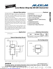 MAX17067EUA+ datasheet pdf MAXIM - Dallas Semiconductor