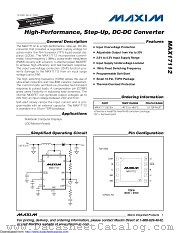 MAX17112 datasheet pdf MAXIM - Dallas Semiconductor